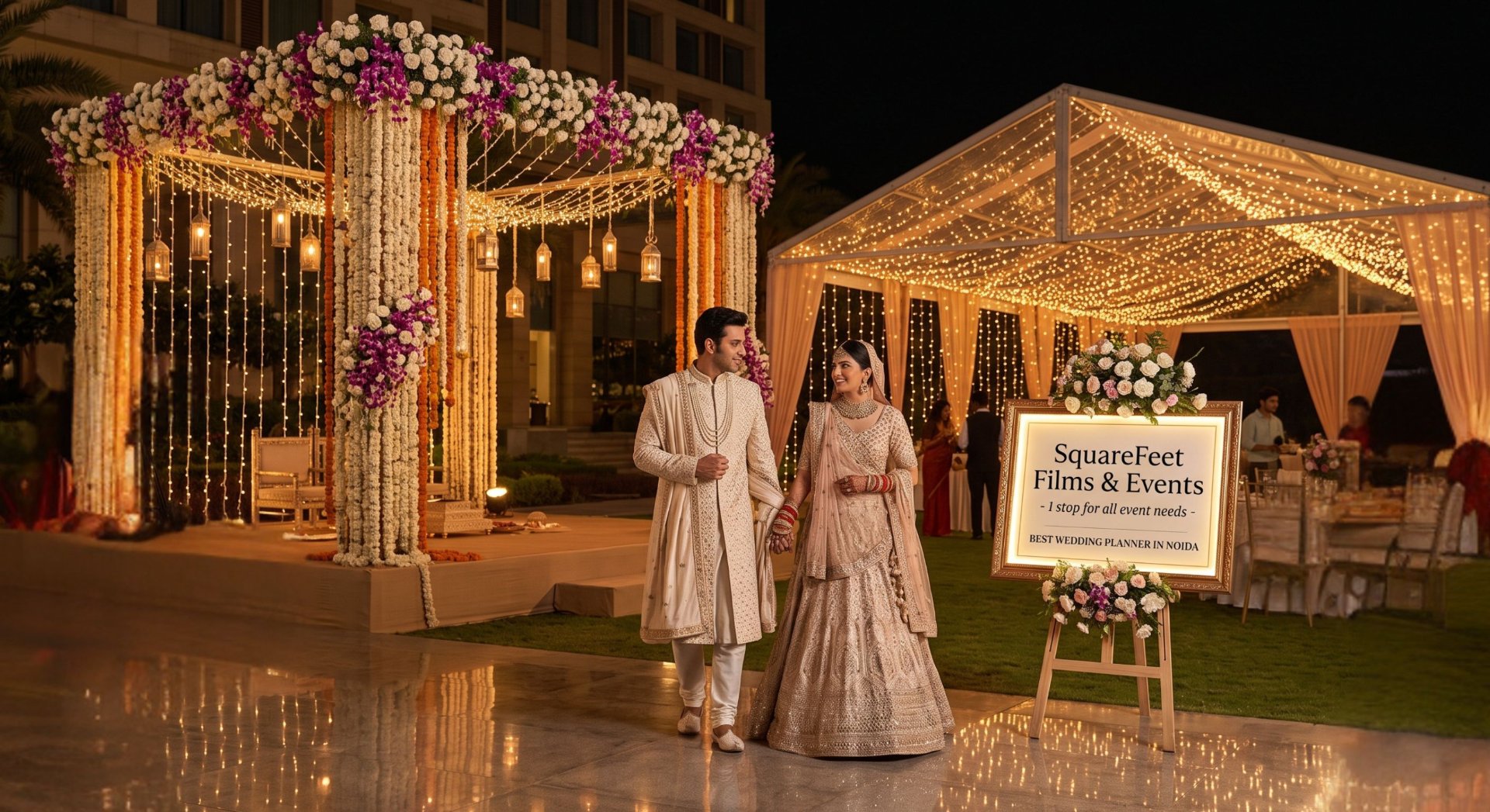 Best wedding planner noida squarefeet films events